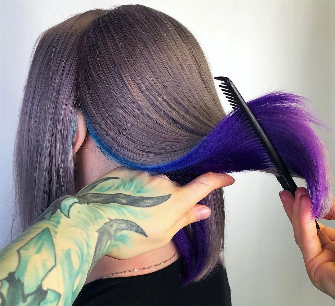 Featured image of post Cabelo Rosa Pastel Na Nuca Pintando o cabelo com anilina azul e rosa