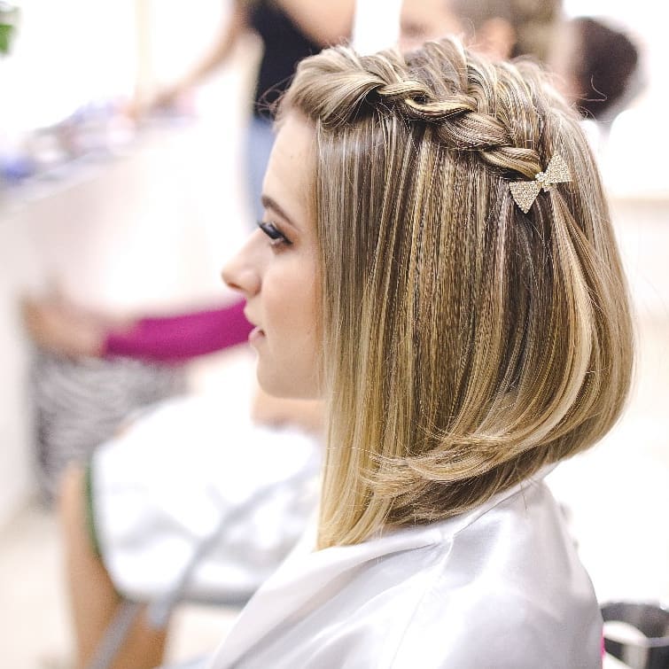 penteado para cabelo curto 95 ideias incríveis fotos e vÍdeos