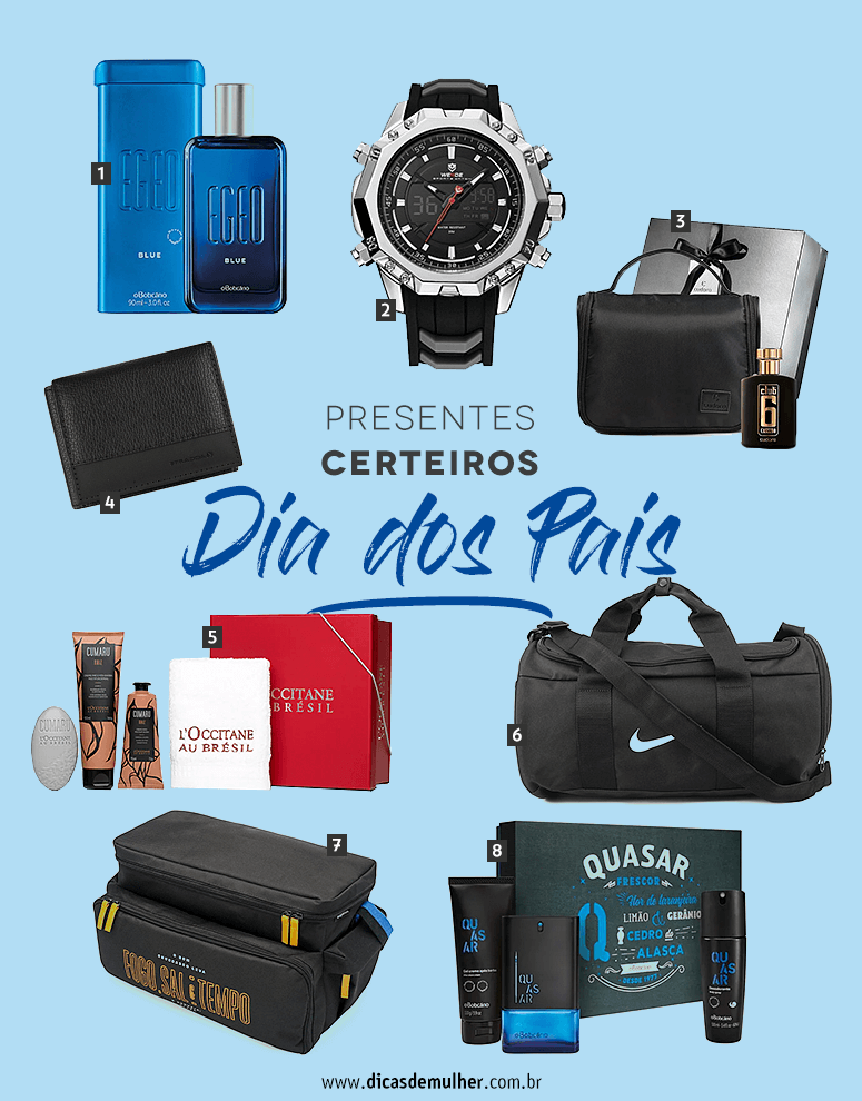 Presente para o Dia dos Pais 30 produtos criativos para você acertar