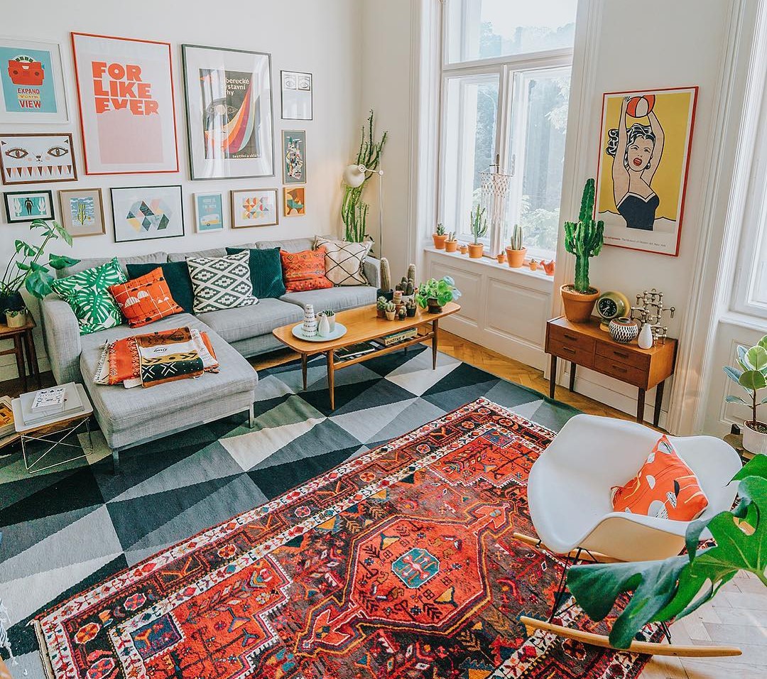 Salas retrô: 80 fotos com personalidade para amantes deste estilo