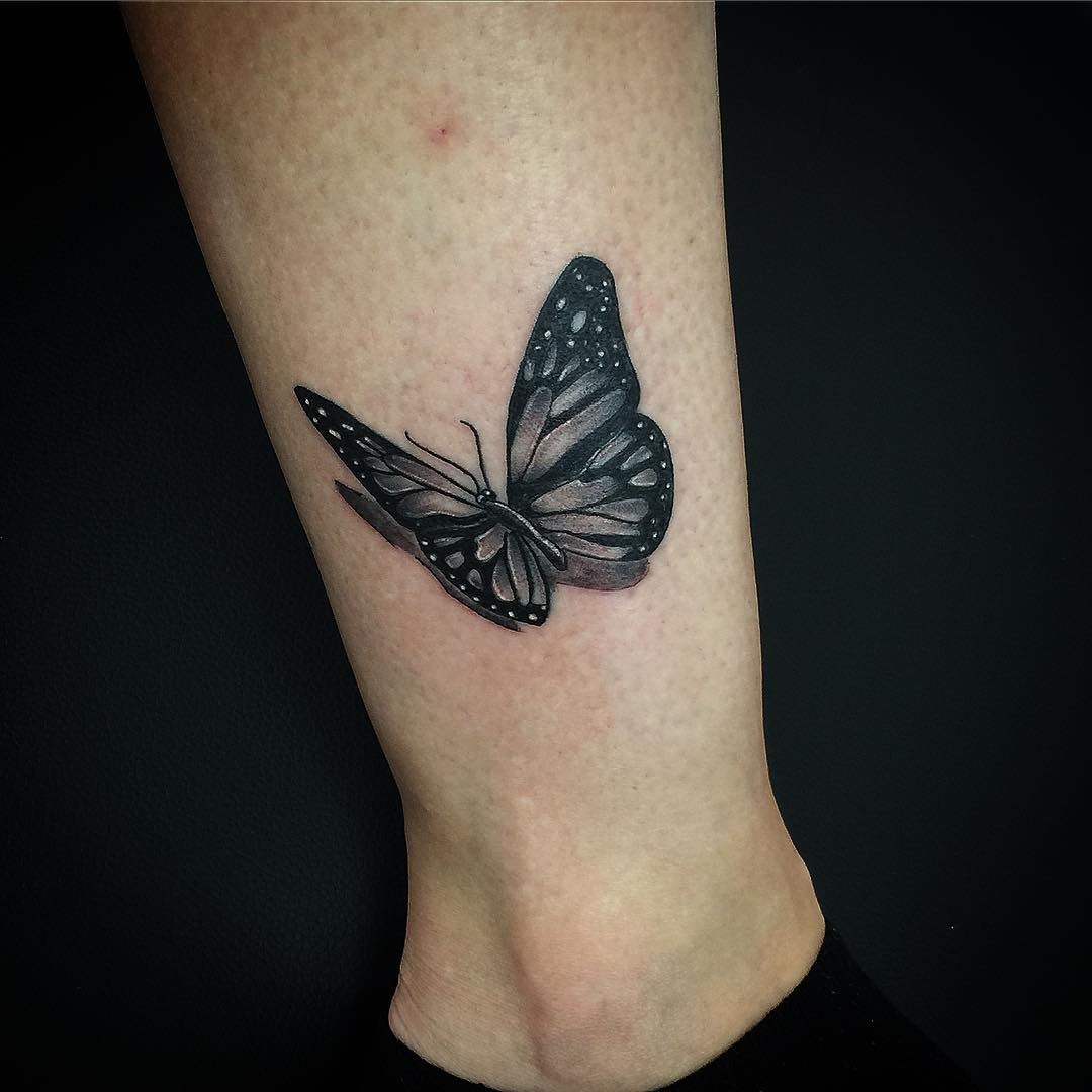 Tatuagem de borboleta 200 ideias para ficar com vontade