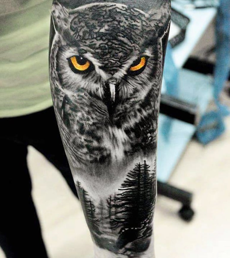 Tatuagem de coruja 100 inspirações incríveis que vão