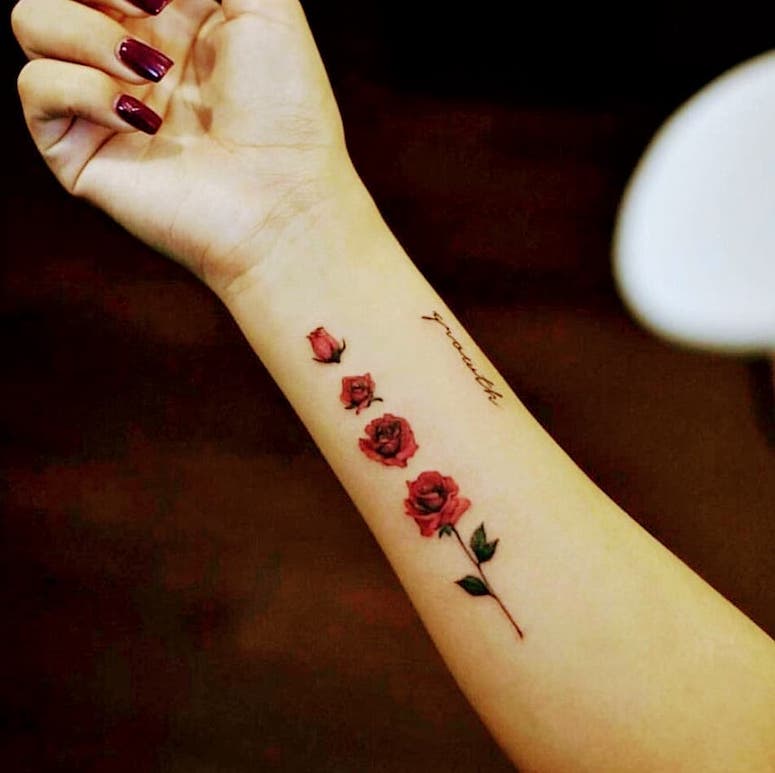 Tatuagem de rosas 123 ideias INCRÍVEIS para você se inspirar