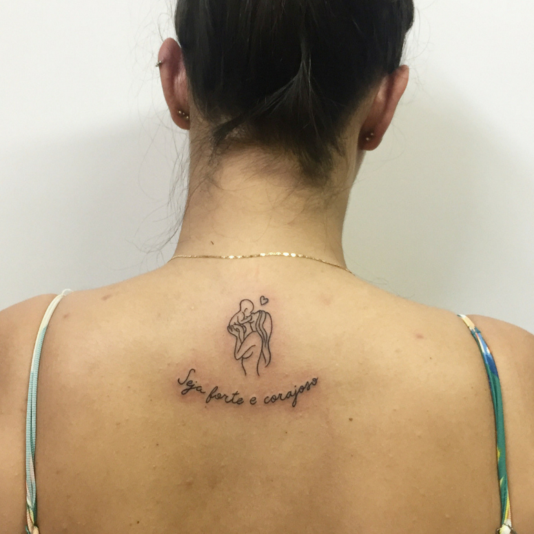 Tatuagem para filhos: 90 ideias para gravar seu amor de 