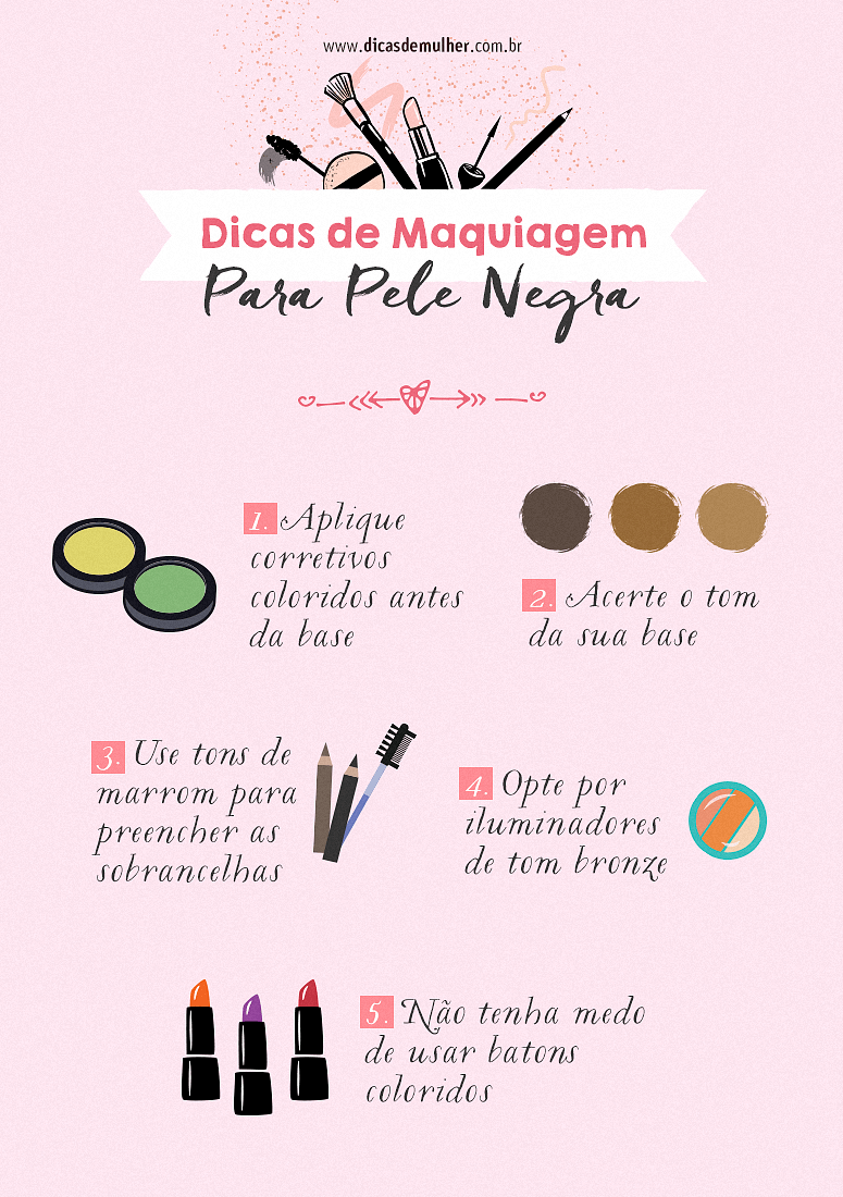 Dicas de maquiagem: truques e passo a passo para arrasar na make