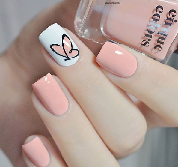 unhas-decoradas-borboleta-pastel