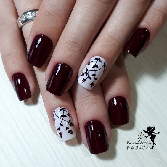 unhas-decoradas-folhas