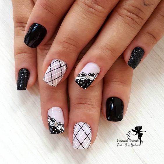 unhas-decoradas-laco