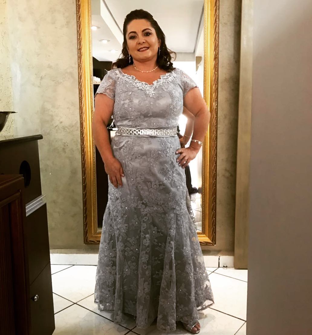 vestido para casamento de bodas de prata