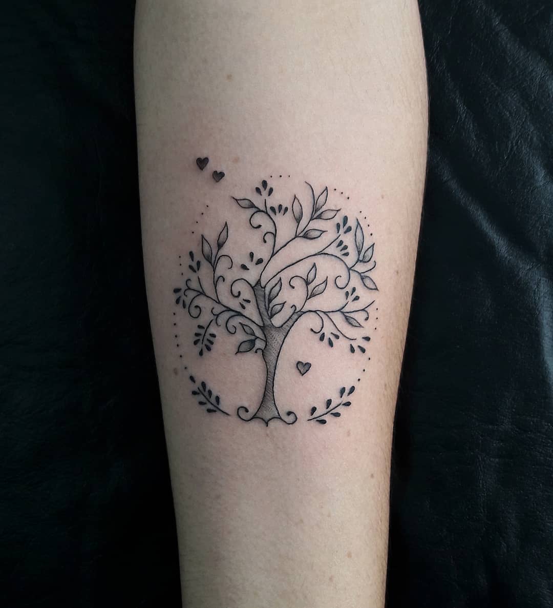 Tatuagem de árvore da vida: 80 ideias para todos os estilos