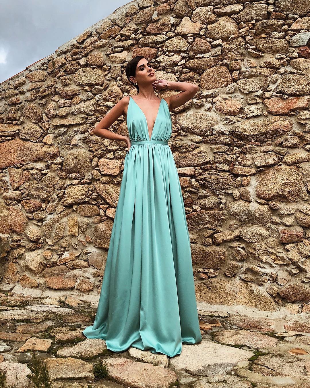vestidos longos para festa 2019
