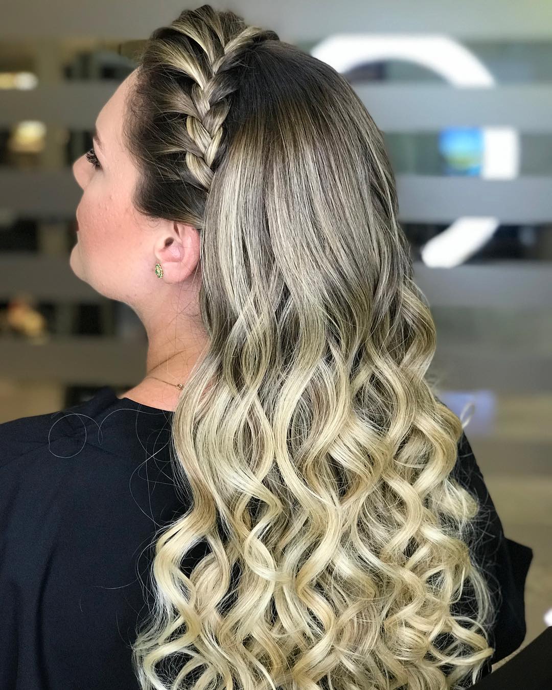 Beijos da vick: Penteado cabelo solto longo