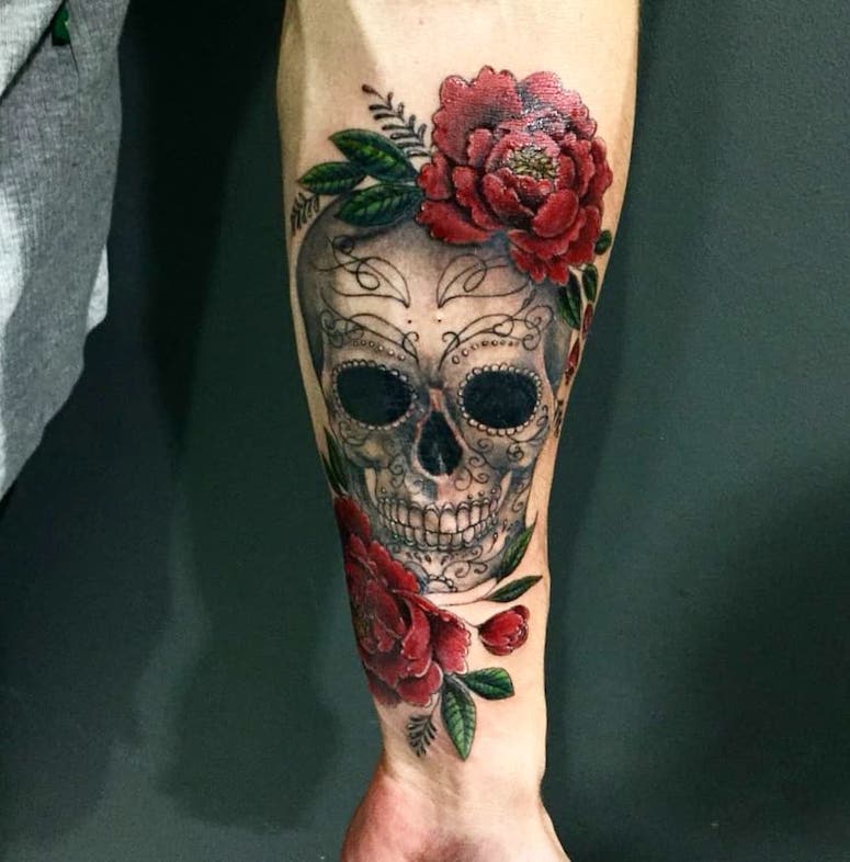 Significado da Tatuagem de Caveira Mexicana