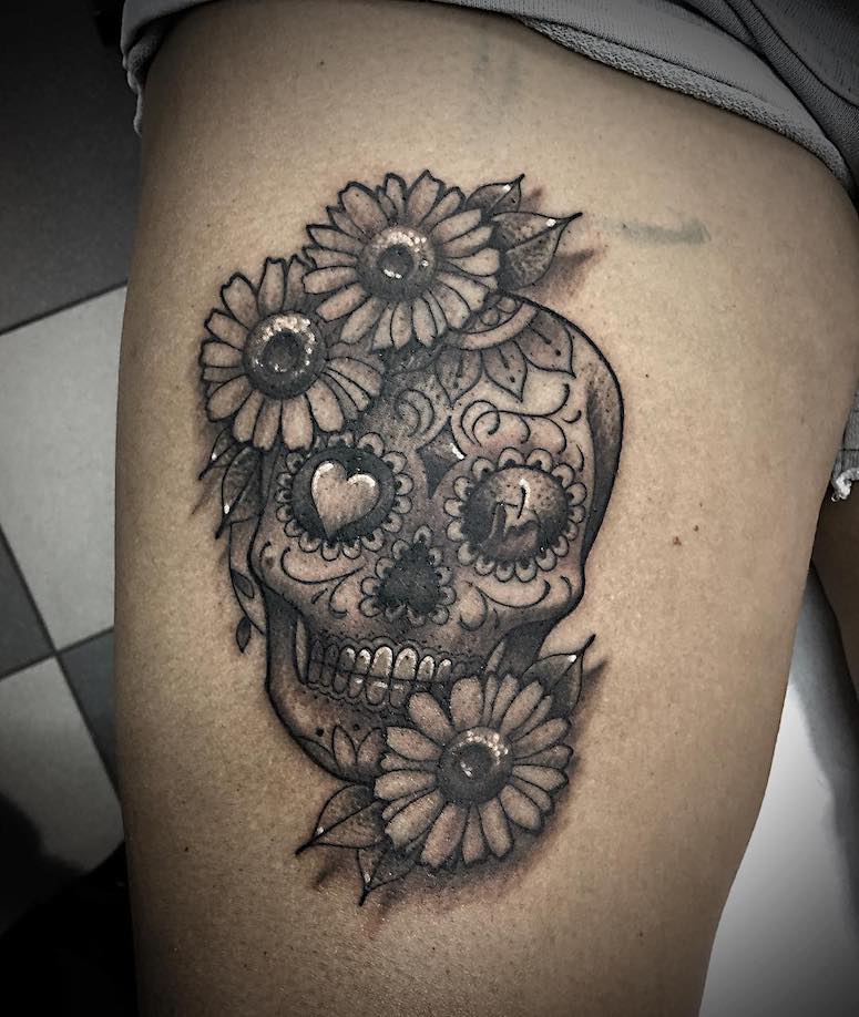 Featured image of post Tatuagem Caveira Mexicana Feminina Notas hist ricas sobre as tatuagens de caveiras mexicanas