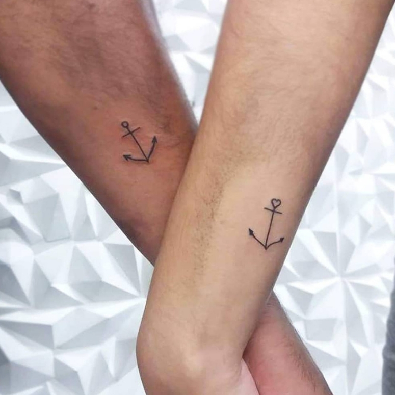 Tatuagem de casal 80 ideias para eternizar seu amor com