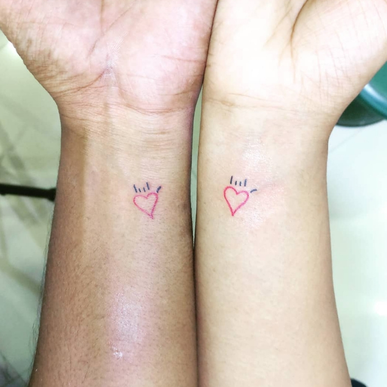 Tatuagem de casal 80 opções lindas e cheias de amor