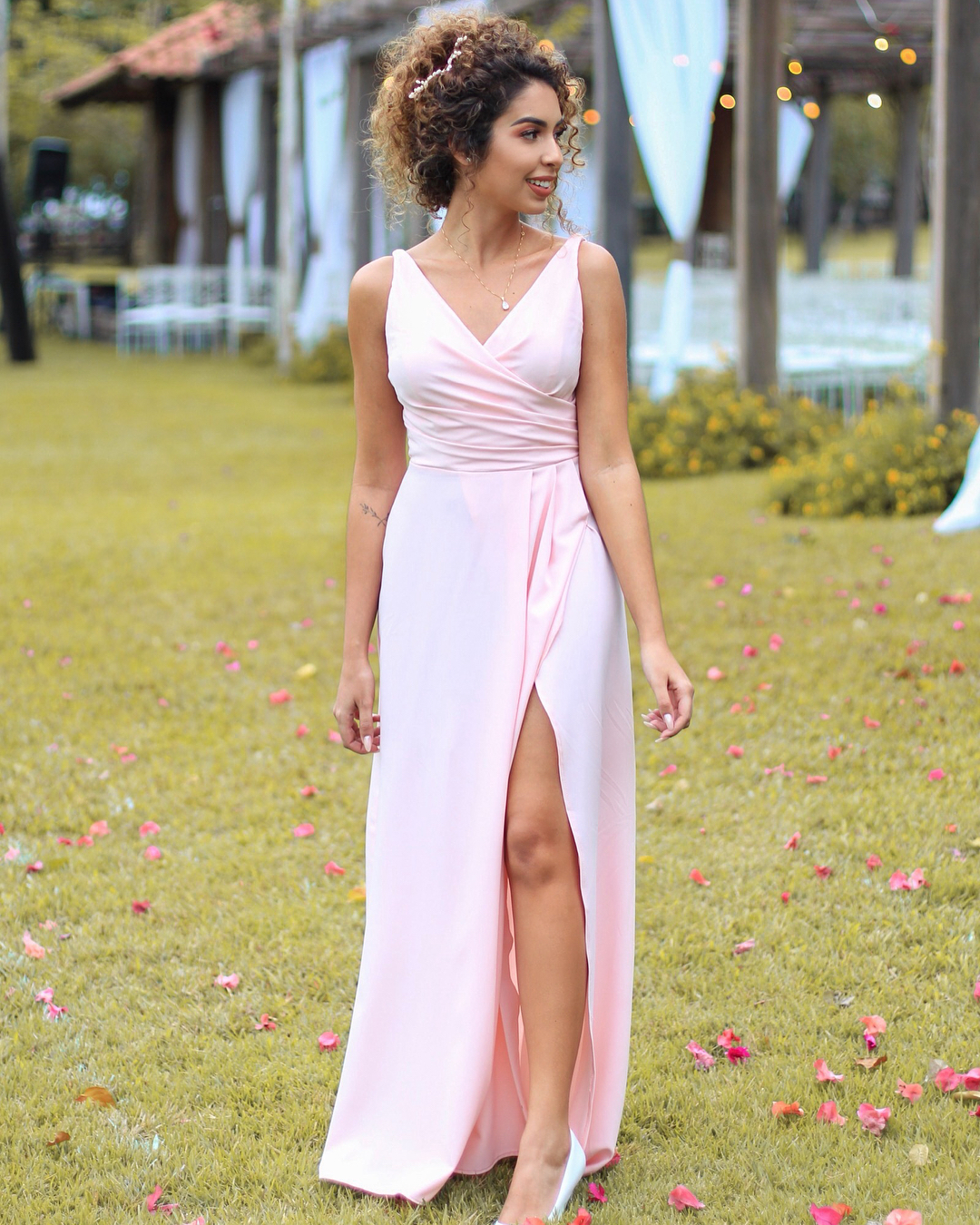 vestido para convidada de casamento a noite