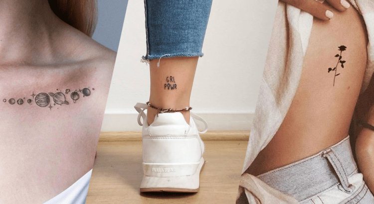 Tatuagem minimalista: 70 ideias criativas para se inspirar