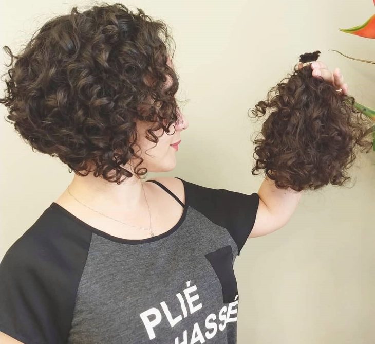 corte degrade para cabelo cacheado