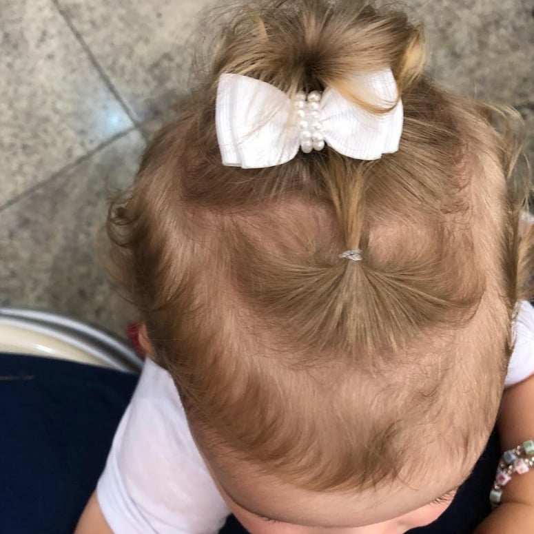 Penteados Para Bebe De 1 Ano Cabelo Cacheado