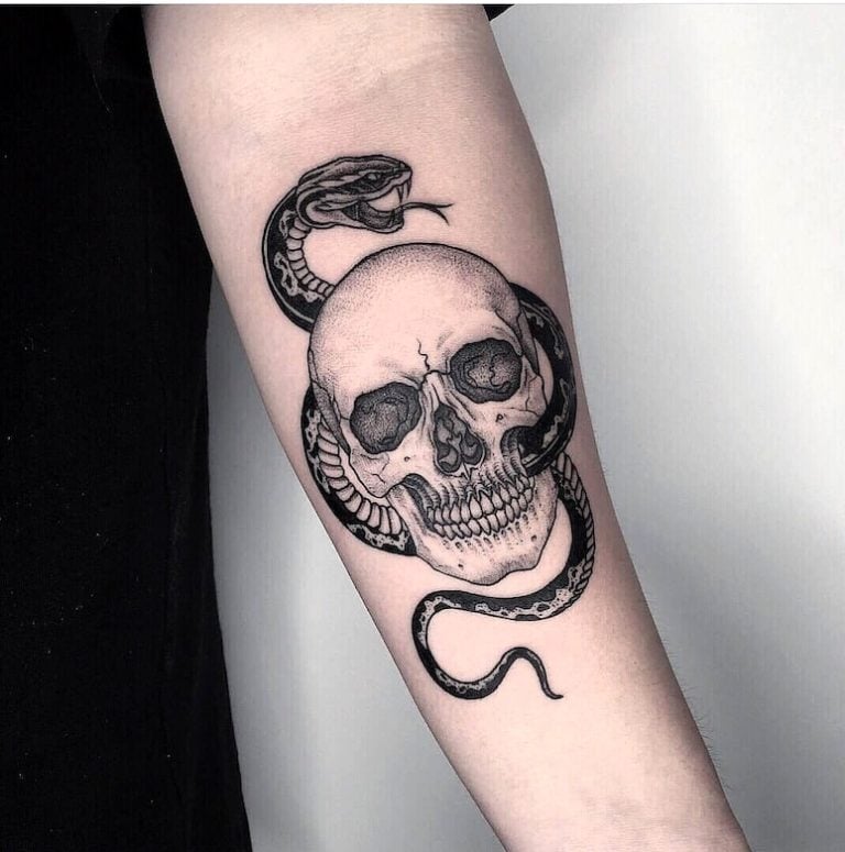 110 imagens de tatuagens de caveira estilosas e inspiradoras