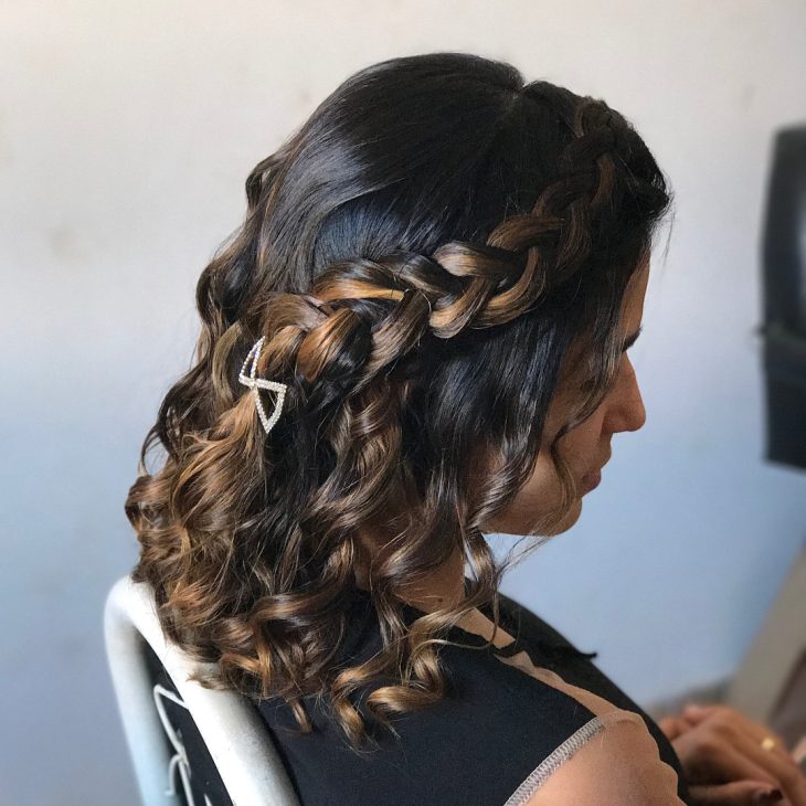 40 fotos de penteado para daminha que são de arrancar suspiros