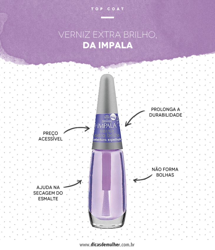 Top coat tipos, como usar e os melhores produtos do mercado