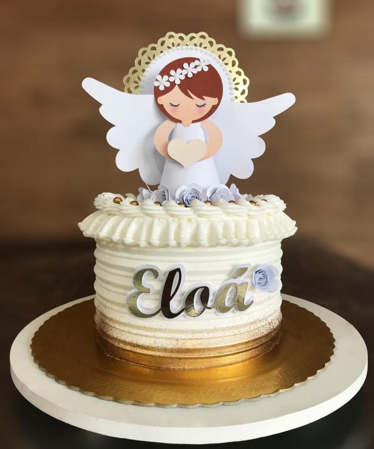 Blog da Sofia: 50 inspirações de bolo de batizado graciosas e criativas