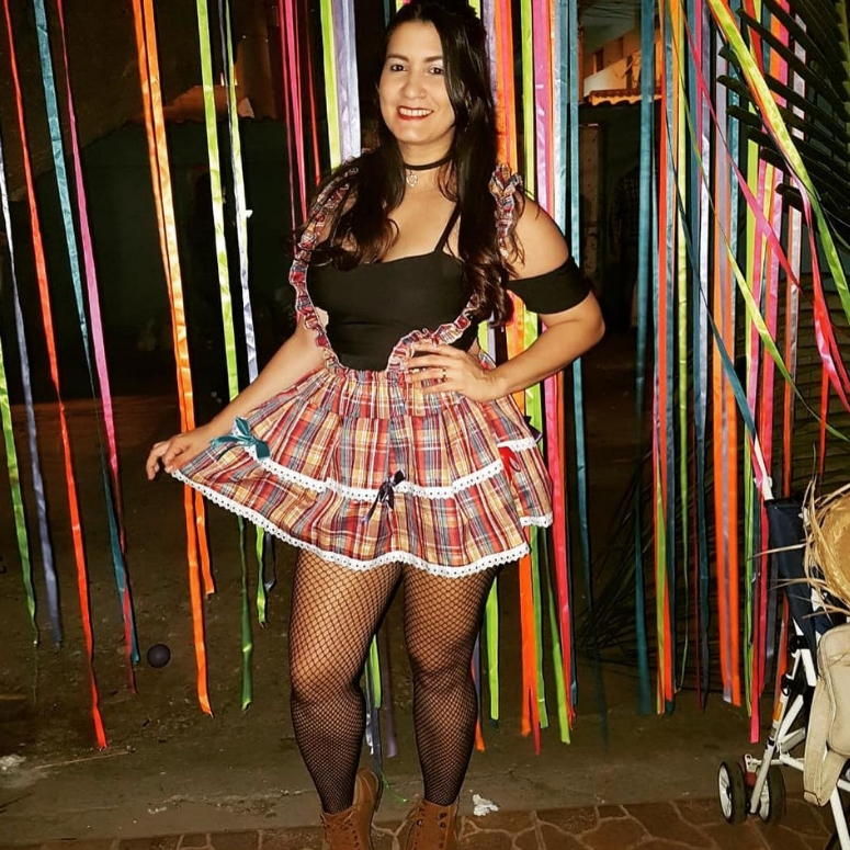 Saia de festa junina: passo a passo e 70 fotos para inspirar seu look –  Mari Carvalho