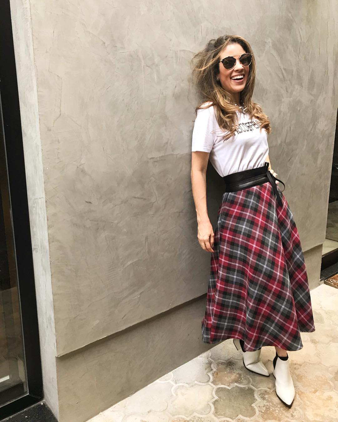 Saia xadrez 40 ideias para um look superestiloso e democrático (FOTOS)