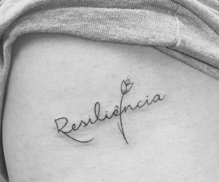 Tatuagem de Resiliência [50 FOTOS]: veja também o significado