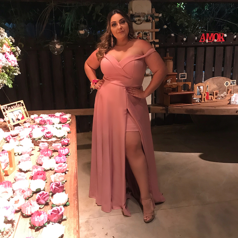 vestidos de madrinha rose 2019