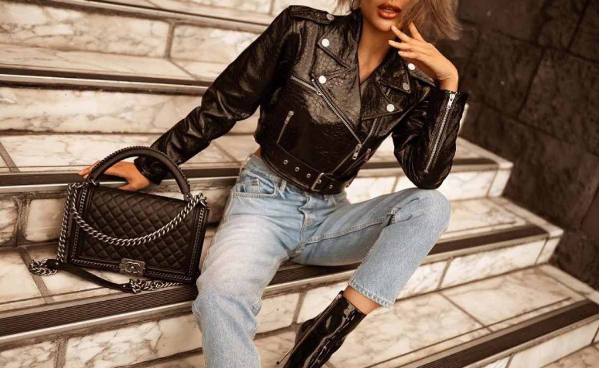 roupas femininas rock chic