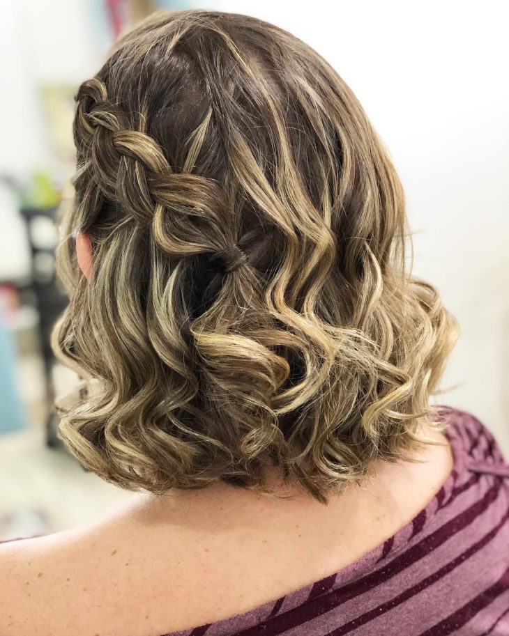 Penteados para casamento em cabelo curto: 40 ideias e tutoriais – Rafaela  Gomes Barbosa