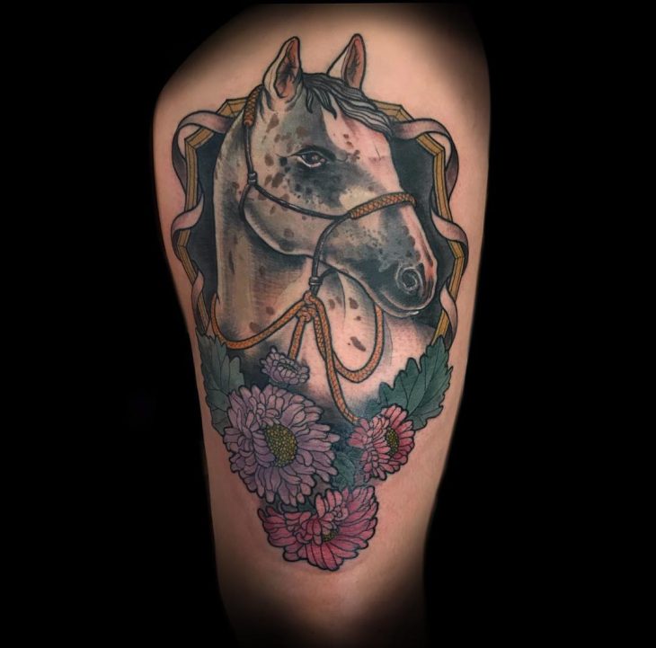 Tatuagem de cavalo: 80 modelos que representam força e resistência