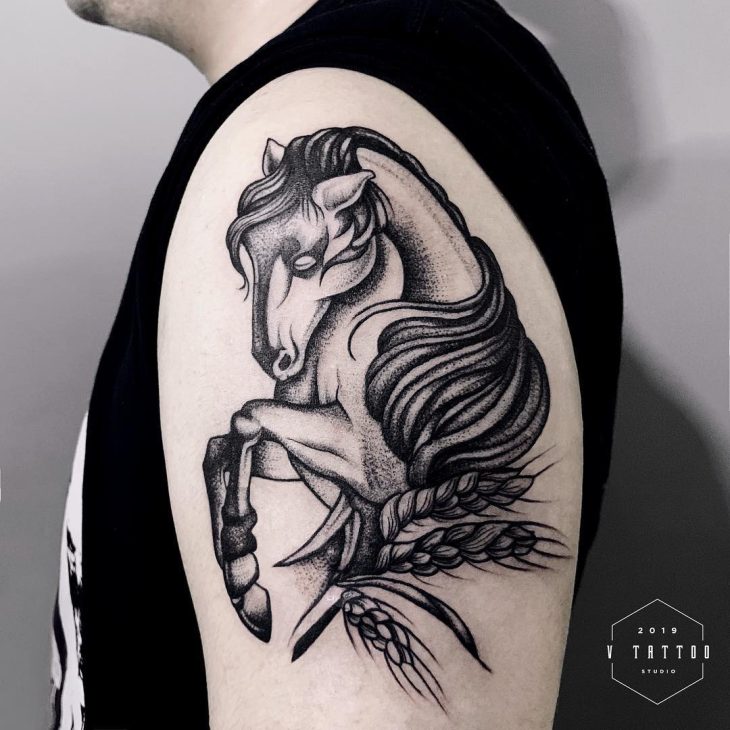 Tatuagem de cavalo: 80 modelos que representam força e resistência