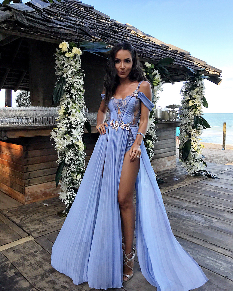 traje de casamento na praia