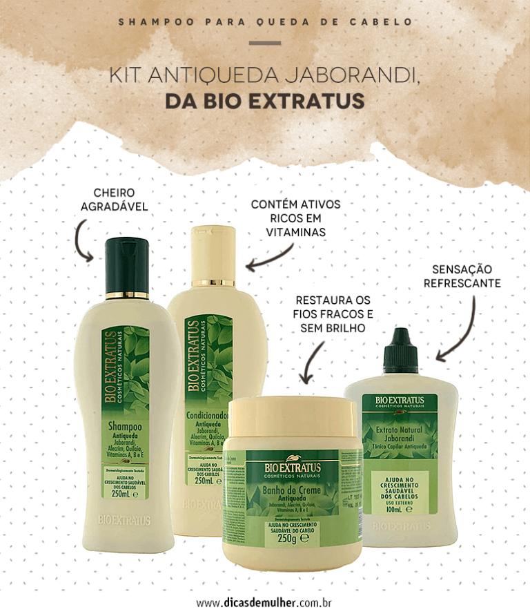 Shampoo para queda de cabelo os melhores produtos e receitas caseiras