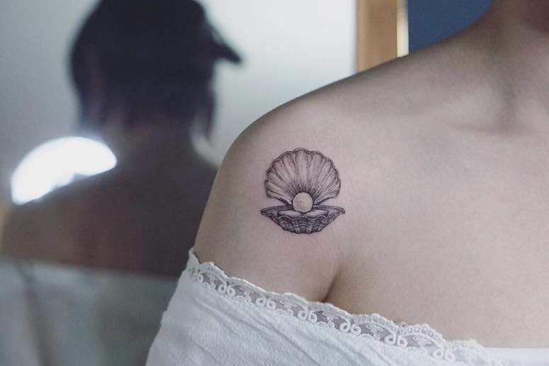 Tatuagem de conchas: 60 desenhos e seus reais significados