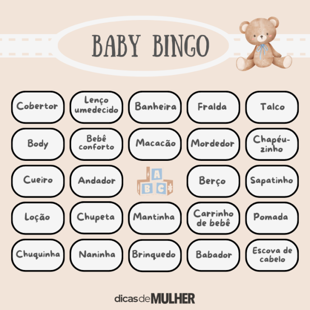 Brincadeiras para chá de fralda: 18 ideias divertidas e simples
