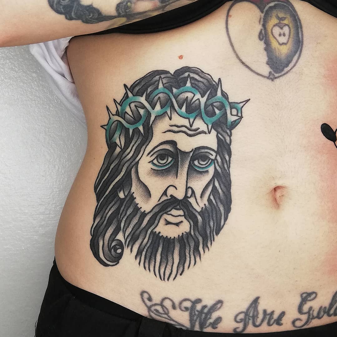 Featured image of post Tattoo Jesus Cristo Realismo Creative tattoo jesus flash art and print image ideas inspiration on designspiration