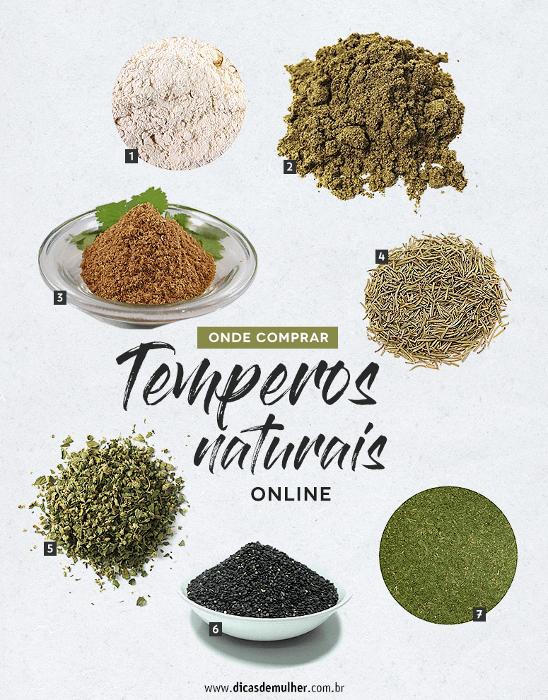 Temperos naturais: opções para substituir o sal e ficar mais saudável