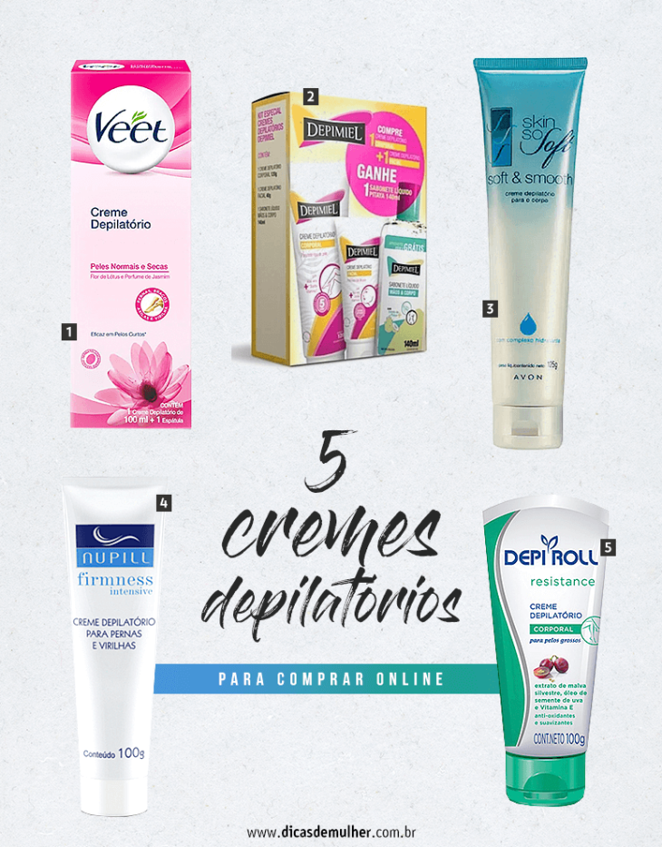Creme depilatório: dúvidas, marcas mais indicadas e como usar