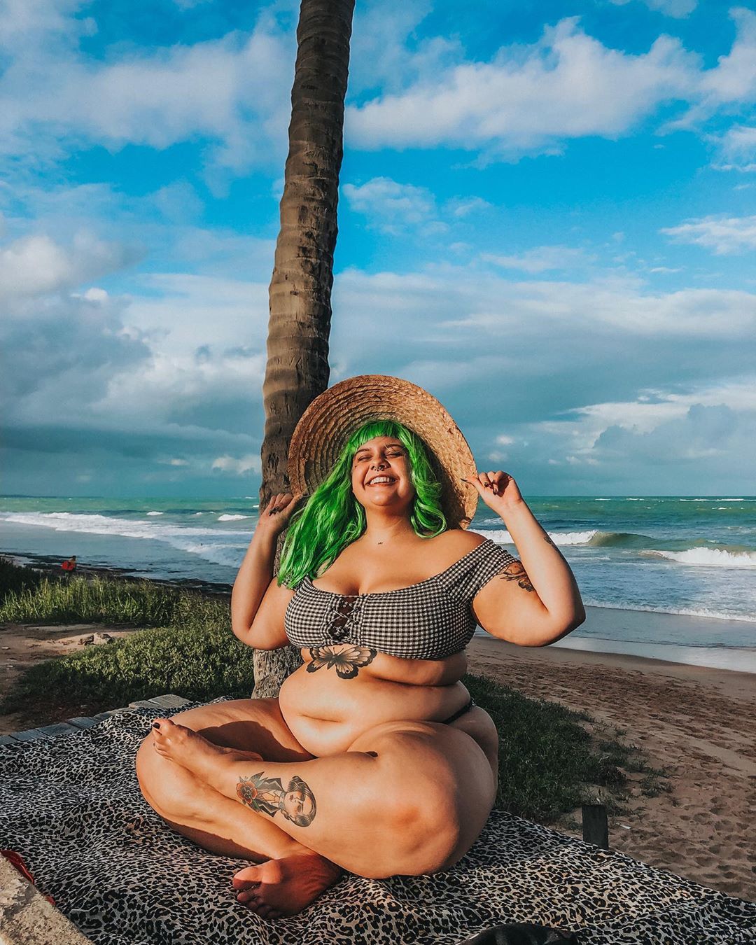Ideia para tirar foto na praia