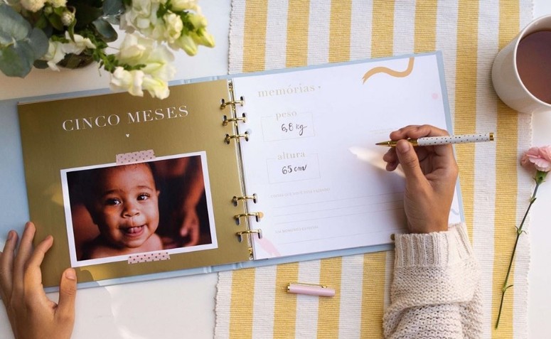 Livro do bebê: tutoriais e 21 modelos para eternizar todos os momentos