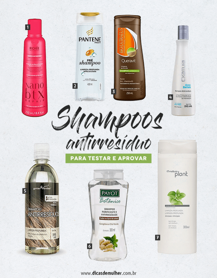 Shampoo antirresíduo: o que é, como usar e quais comprar