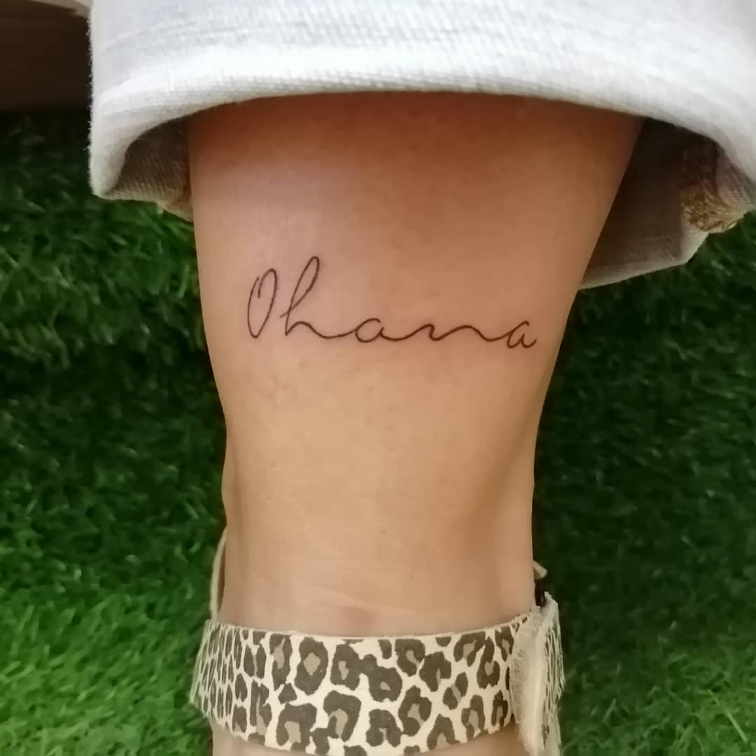 Featured image of post Ohana Tatuagem Letra De Forma Cheias de significado voc vai amar cada modelo