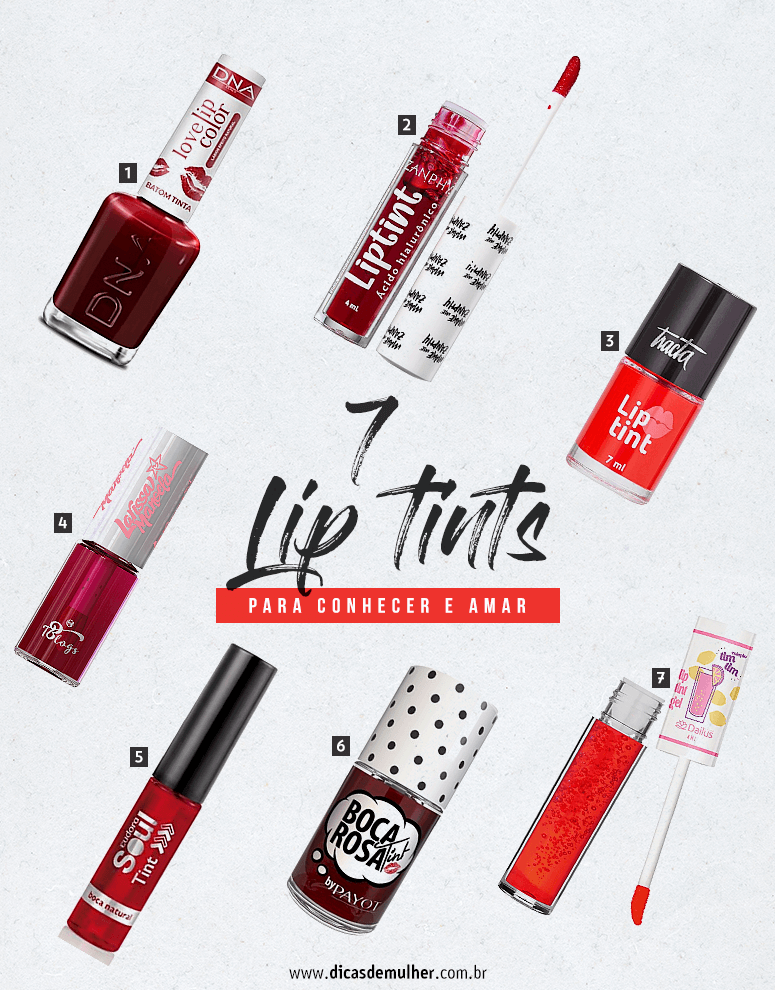 Lip Tint O Que Melhores Produtos E Como Fazer Para Ter L bios Rosados