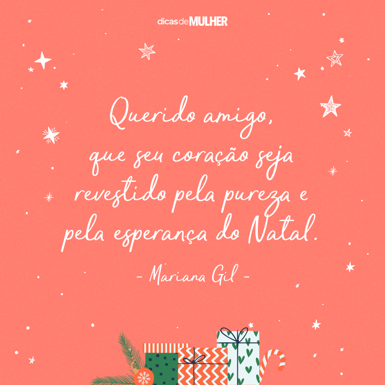 50 frases de Natal para amigos com muito carinho