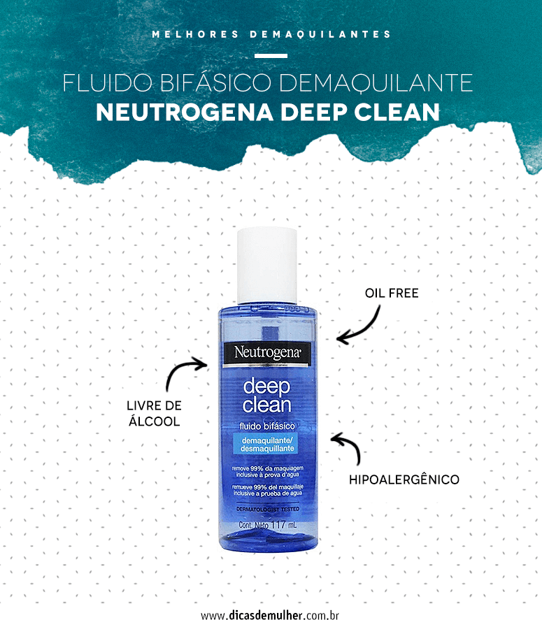 fluido bifásico demaquilante neutrogena deep clean